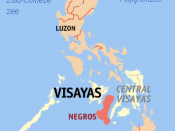 Beschrijving Nederlands: De lokatie van het eiland Negros in de Filipijnen. kaartje bewerkt door Magalhães. Originele kaartje van seav.