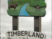 Timberland Village Sign, Lincolnshire