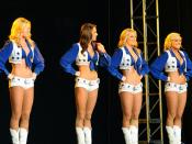 Dallas Cowboys Cheerleaders Performance - U.S. Army Garrison Humphreys, South Korea - 21 December 2011