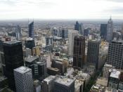 English: Melbourne Central Business District.
