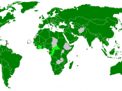 ratified - dark green; signed only - light green