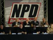 Vorstand beim NPD-Bundesparteitag 2006