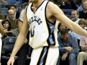 Pau Gasol when he was with the Memphis Grizzlies