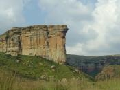 English: Brandwag (the Sentinel) in the Golden Gate Highlands National Park, South Africa
