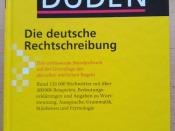 English: DUDEN Cover of the 25th Edition Deutsch: DUDEN Cover der 25.Auflage