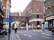 Photograph by username Hegster. St Mary's Hospital, NHS Trust and Imperial College London campus. Old section of the hospital.