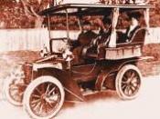 English: The 1903 Sunbeam four-cylinder rear-entrance Tonneau is so rare that only around 75 of its type were made by Sunbeam - and only three are known to have survived