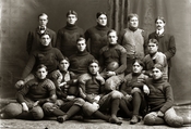 Official photograph of 1900 University of Michigan football team