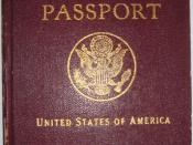 United States passport 1930