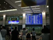 English: Arrivals in Incheon International Airport