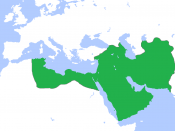 English: Map of the Abbasid Caliphate at its greatest extent, c. 786-809. (Partially based on Atlas of World History (2007) - Progress of Islam, map)