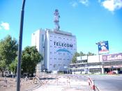 Rosario offices of Telecom Argentina.