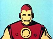 Iron Man on The Marvel Super Heroes animated series.