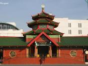 Zheng Hoo (Zheng He) Mosque. A mosque named after the famous navigator in the Indonesian city of Surabaya