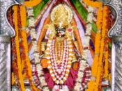 English: Image of the deity of Chandi temple, Cuttack, Orissa, India. The temple is more than 100 years old. Creator unknown.
