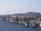 English: Cliffs in Bonifacio
