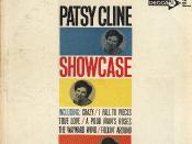 Original cover of the 1961 studio album, Patsy Cline Showcase, which featured her hits from that year, 