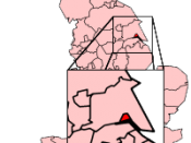 Hull shown within England