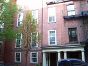 English: My 2008 photo of Charles Sumner house on 20 Hancock street in Boston, Ma.