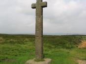 English: New Ralph Cross, Rosedale. Old Ralphs Cross is at NZ6701