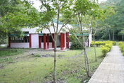 The Visitor's Center of the Philippine Tarsier Foundation in Corella, Bohol, The Philippines.