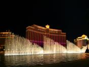 Fountains show at Bellagio, Las Vegas