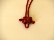 English: A Good Luck Chinese Knot