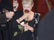 Dame Judi Dench, arrival for the premiere of "Notes on a scandal", Berlinale palace, Potsdamer Platz, Berlin