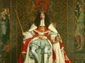 Charles II of England in Coronation robes by Wright, Royal Collection. See http://www.royalcollection.org.uk/eGallery/object.asp?maker=12568&object=404951&row=0&detail=about.