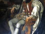 English: Charles II of England in the robes of the Order of the Garter