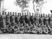 First Training Company of the Officer Candidate School at Camp Columbia. This class graduated in September 1944.