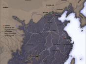 The approximate extent of China proper during the late Ming Dynasty, the last Han Chinese dynasty.