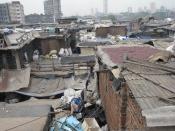 English: Despite 's negative light as a filthy slum with people living in poor conditions it is also industrious and enterprising. It is located in , India.