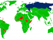 Diplomatic relations between world states and Russia Russia Nations that Russia has relations with Nations that Russia have no diplomatic relations with Disputed areas