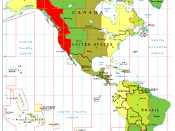 English: Pacific Time Zone and Northwest Zone