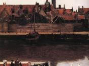 Johannes Vermeer - View of Delft (detail) - WGA24645