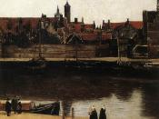 Johannes Vermeer - View of Delft (detail) - WGA24647