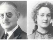 Chilean President Salvador Allende's parents: Salvador Allende Castro & Laura Gossens Uribe