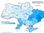English: Ukrainian Presidential Election January 2010 - Viktor Yanukovych (Final Round)