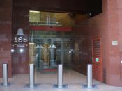 English: The entrance to the Corruption and Crime Commission.