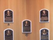 Plaques of the First Class of Inductees
