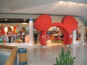 Disney Store in Scarborough Town Centre, Scarborough, Ontario, Canada, after a 2005 renovation. This location has closed.