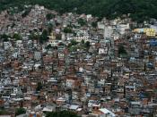 English: Rocinha slum in Rio de Janeiro, Brazil Español: Favela Rocinha en Rio de Janeiro, Brasil