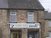 English: healthy living pharmacy - New Street