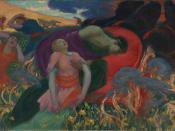 Rupert Bunny - The Rape of Persephone, 1913