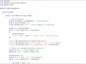 Code in C# calculating root of a function via Newton-Raphson algorithm