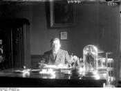 Reichspräsident Friedrich Ebert (in office 1919-1925), one of the first social democratic heads of state in the world