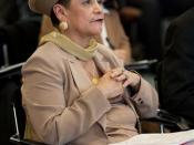 English: Rosa Rosales, the current National President of the League of United Latin American
