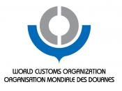 English: This is WCO logo with white background