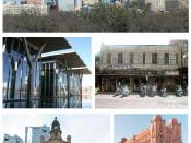 It is a collage image of the City of Fort Worth, Texas, USA